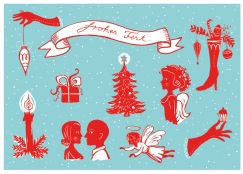 Weihnachtskarte, Annabelle von Sperber